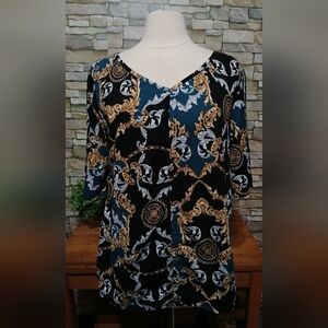 Womens 1X Gothic Pullover‎ Blouse Whimsigoth Goddess